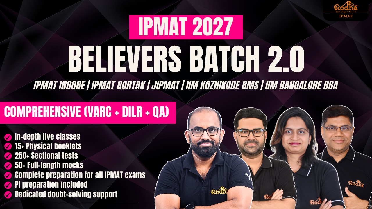 Rodha Chapter 2 IPMAT 2027 Comprehensive Course | Balance Boards & IPMAT Prep ...